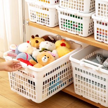  MUENHUI Wholesale High Quality Household Plastic Storage Basket	