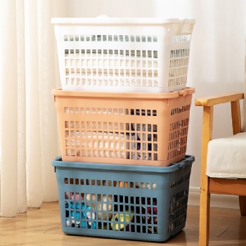  MUENHUI Wholesale High Quality Household Plastic Storage Basket	