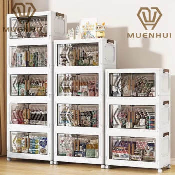 MUENHUI New Design Multiple Specifications Folding Plastic Storage Box