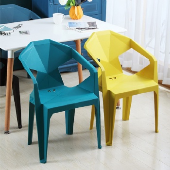  MUENHUI Big Size High Quality Plastic Chair For Living Room	