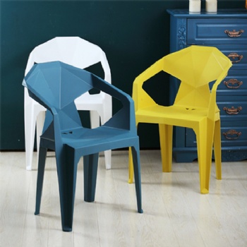  MUENHUI Big Size High Quality Plastic Chair For Living Room	