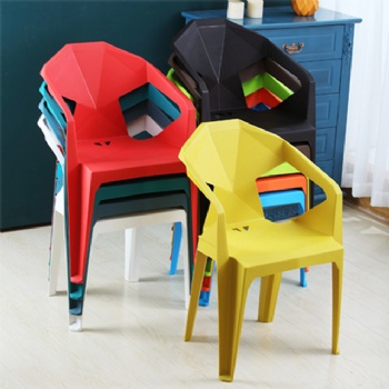  MUENHUI Big Size High Quality Plastic Chair For Living Room	