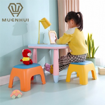  MUENHUI Hot Sale Household Multifunctional Plastic Stool For Kids	