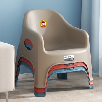  MUENHUI New Design High Quality Plastic Children Backrest Chair	