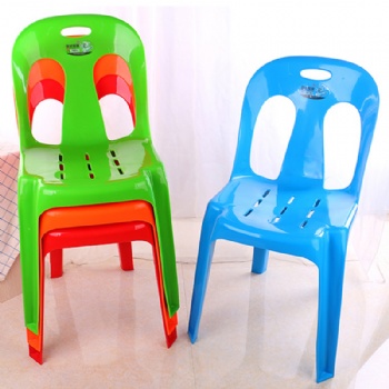  MUENHUI Hot Sale High Quality Plastic Backrest Chair	