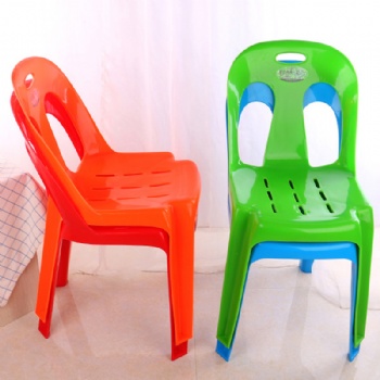  MUENHUI Hot Sale High Quality Plastic Backrest Chair	