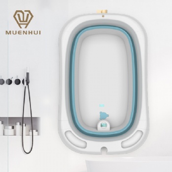 MUENHUI Hot Sale High Quality Folding Baby Bathtub With Thermostat