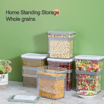  MUENHUI High Quality Vacuum Storage Jar Plastic Dry Food Container	