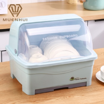  MUENHUI Wholesale Large Capacity Plastic Dish Bowl Storage Rack	