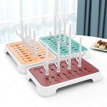  MUENHUI Wholesale High Quality Plastic Cup Drainer Bottle Drying Rack	