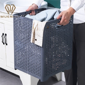  MUENHUI Wholesale High Quality Large Capacity Plastic Laundry Basket	