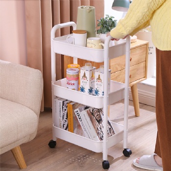  MUENUI High Quality Large Capacity Plastic Rolling Storage Cart	