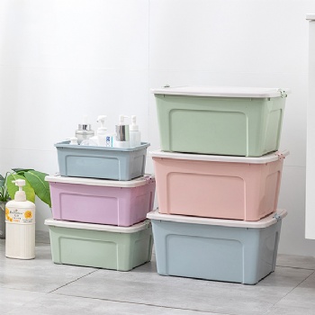  MUENHUI Hot Sale High Quality Household Plastic Storage Bin	