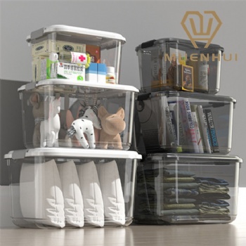  MUENHUI Wholesale High Quality Transparent Plastic Storage Orgainzer	