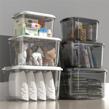  MUENHUI Wholesale High Quality Transparent Plastic Storage Orgainzer	