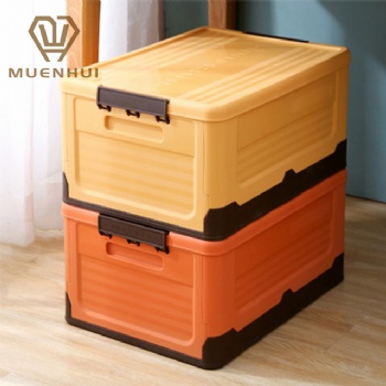 MUENHUI High Quality Household Folding Plastic Storage Bin