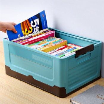  MUENHUI High Quality Household Folding Plastic Storage Bin	