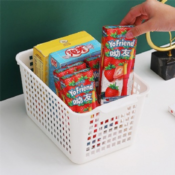  MUENHUI Hot Sale Multifunctional Household Plastic Storage Basket	