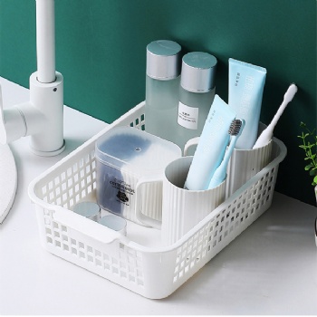  MUENHUI Hot Sale Multifunctional Household Plastic Storage Basket	