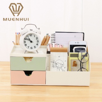  MUENHUI Wholesale High Quality Household Desktop Plastic Storage Box	