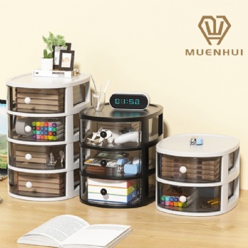 MUENHUI Wholesale High Quality Household Plastic Desktop Storage Drawer