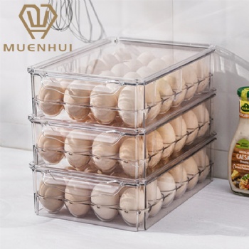  MUENHUI High Quality Plastic Storage Box For Egg In Kitchen	