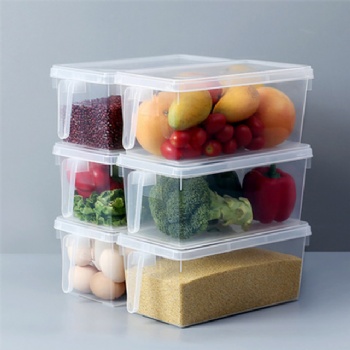  MUENHUI Wholesale High Quality Transparent Plastic Fridge Storage Box	