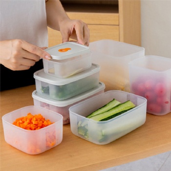  MUENHUI Hot Sale Plastic Refrigerator Storage Box Food Container	