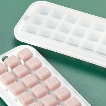  MUENHUI Wholesale Food Grade Silicone Ice Cube Freeze With Lid	