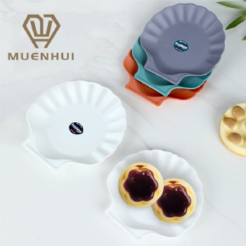  MUENHUI Wholesale Multifunctional Plastic Dish Household Snack Dessert Plates	