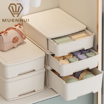 MUENHUI Hot Sale High Quality Plastic Underwear Storage Drawer