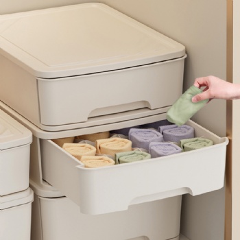  MUENHUI Hot Sale High Quality Plastic Underwear Storage Drawer	