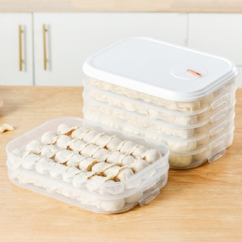  MUENHUI Wholesale Fridge Organizer Dumpling Storage Box	