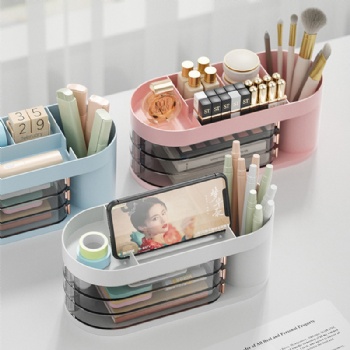  MUENHUI Wholesale Multifunctional Plastic Desk Storage Box	