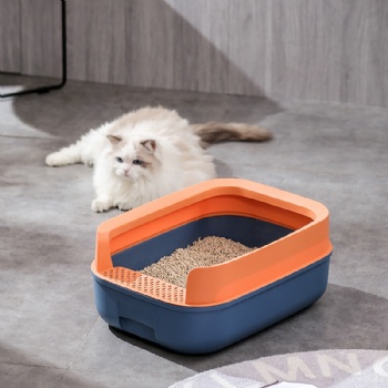  MUENHUI High Quality Large Capacity Plastic Cat Litter Box	