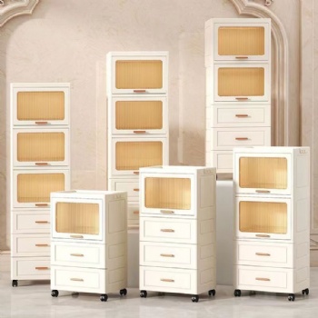  MUENHUI New Design High Quality Multifunctional Plastic Storage Cabinet	