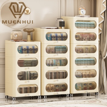 MUENHUI New Design High Quality Plastic Drawer Storage Cabinet
