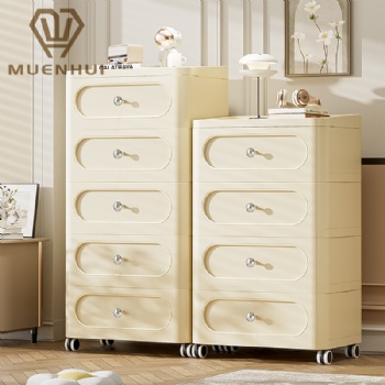 MUENHUI New Design Plastic Drawer High Quality Storage Cabinet