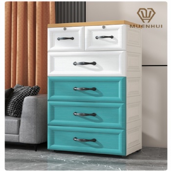 MUENHUI Hot Sale Large Capacity Multifunctional Plastic Drawer Cabinet