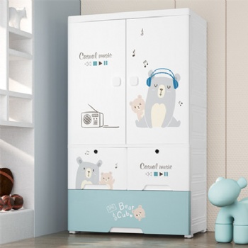  MUENHUI Hot Sale Large Capacity Household Plastic Storage Cabinet	