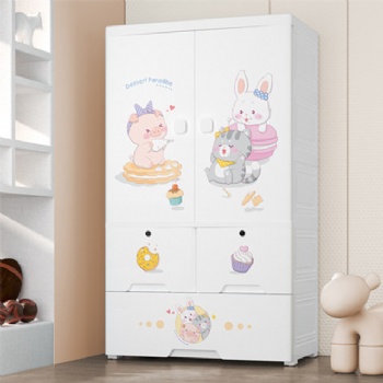  MUENHUI Hot Sale Large Capacity Household Plastic Storage Cabinet	