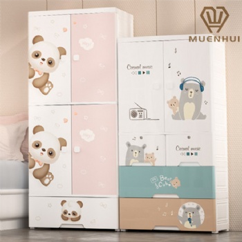 MUENHUI Hot Sale Large Capacity Household Plastic Storage Cabinet