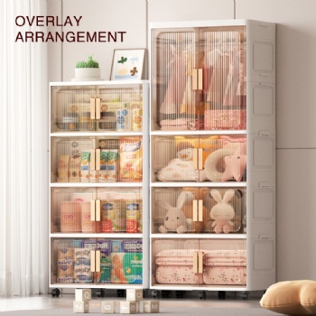  MUENHUI New Design High Quality Transparent Plastic Wardrobe	