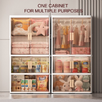  MUENHUI New Design High Quality Transparent Plastic Wardrobe	