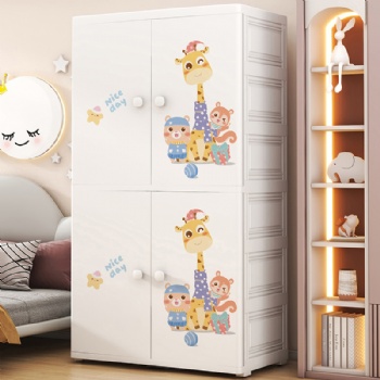  MUENHUI Wholesale Household Large Capacity Plastic Wardrobe For Kids	