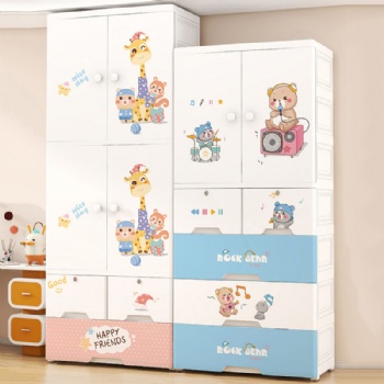  MUENHUI Wholesale Household Large Capacity Plastic Wardrobe For Kids	