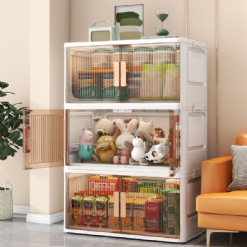  MUENHUI New Design Transparent Plastic Storage Cabinet	