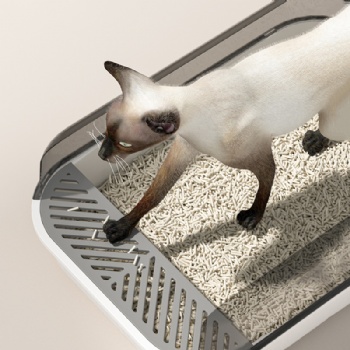  MUENHUI High Quality Plastic Cat Litter Box	