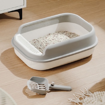  MUENHUI Wholesale High Quality Plastic Cat Litter Basin	