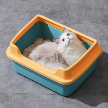  MUENHUI Multiple Specifications Plastic Cat Litter Box	